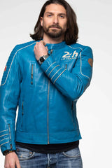 Leather jacket 24H Le Mans Weldon gypsy Man