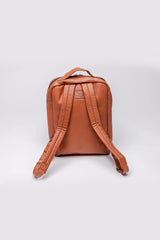 Men's Steve McQueen Matt havana leather backpack